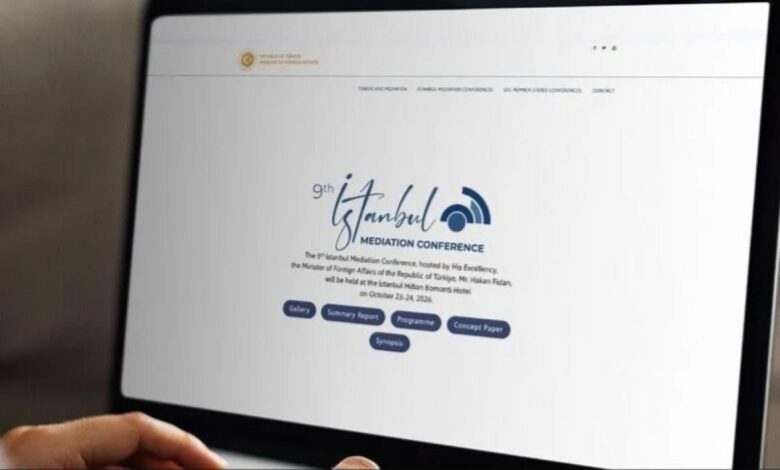 İstanbul’da 9. Arabuluculuk Konferansı: Barışın Yeni Yüzü