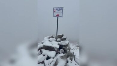 İlk Karın Büyüleyici Büyüsü: Işık Dağı'nda Kışın İlk Gölgeleri