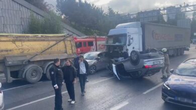 TEM Otoyolu’nda 5 Aracın Karıştığı Zincirleme Kaza: Yaralılar Var