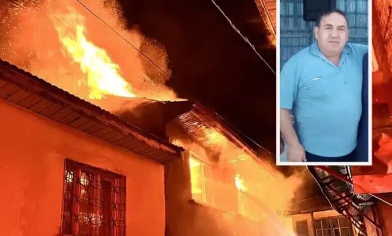 Manisa’da Alevler Arasında Yaşamını Yitiren 56 Yıllık Kadın