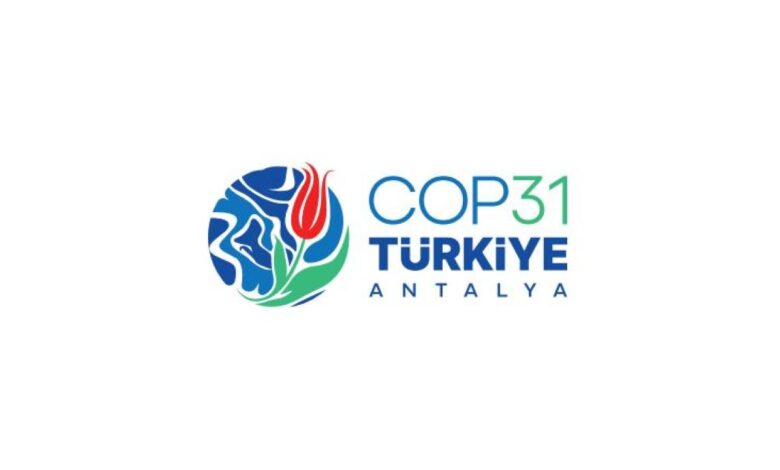 COP31 Logosu: Türk Bayrağı Kırmızısı ve Anadolu İzleriyle Küresel İklim Mücadele Mesajı