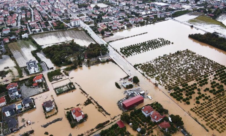 Tersakan Deresi Taştı: Dalaman’da Su Altında Kalan Evler ve Tarım Arazileri