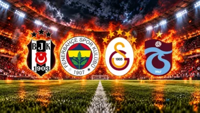 Türk Futbolunun Değerli Yıldızları: Beşiktaş, Fenerbahçe, Galatasaray ve Trabzonspor'un Piyasa Değerleri Açığa Çıktı