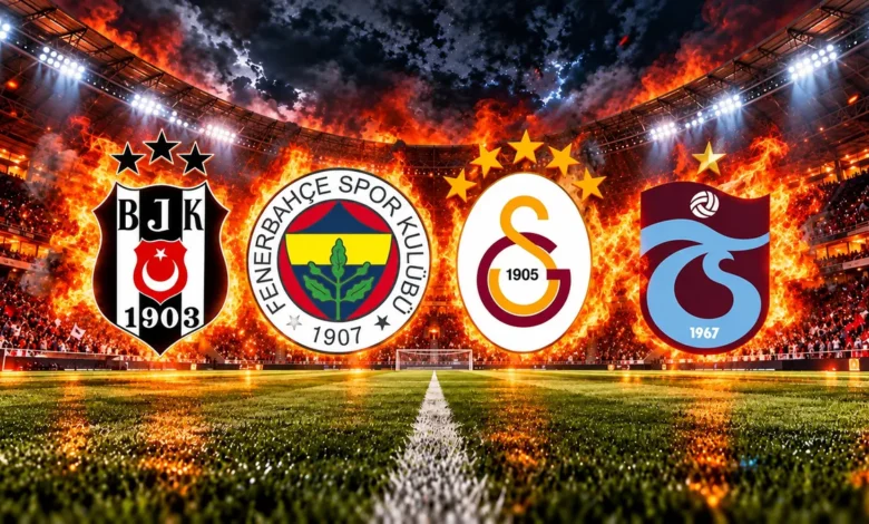 Türk Futbolunun Değerli Yıldızları: Beşiktaş, Fenerbahçe, Galatasaray ve Trabzonspor'un Piyasa Değerleri Açığa Çıktı