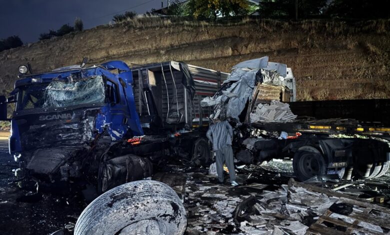 Elazığ’da 3 Tır Zincirleme Kazada Bir Hayat Kayıp, Bir Yaralı