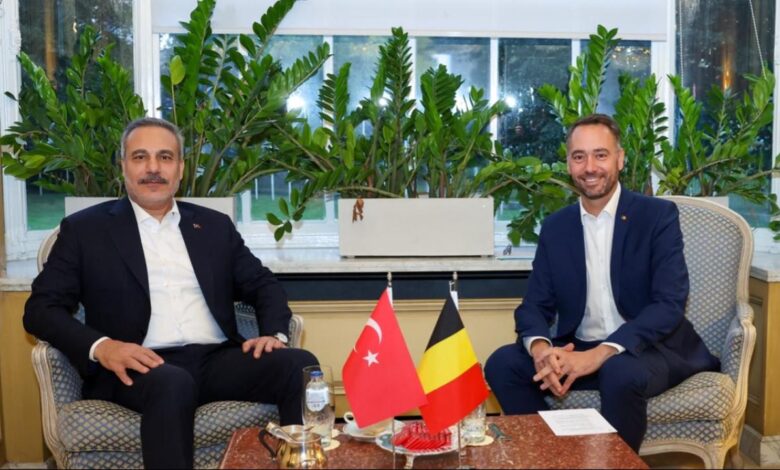 Brüksel’de Türkiye-Belçika Dışişleri Diyaloğu: Fidan-Prevot Görüşmesi