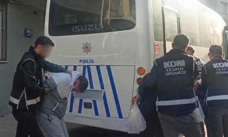 İzmir Operasyonu: Sercan Sayal Örgütü Üyesi ve Dört Şüpheli Tutuklandı