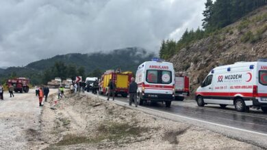 Burdur’da Otobüs Kazası: 1 Ölü, 9 Yara Gözlerimizi Karşıya Çekti