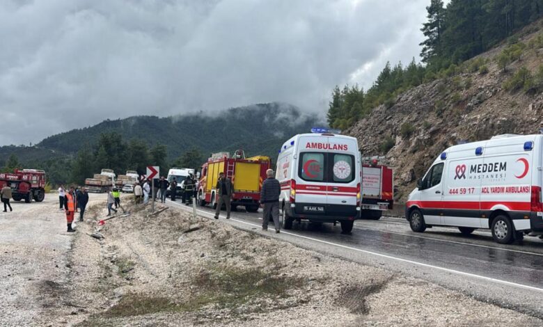 Burdur’da Otobüs Kazası: 1 Ölü, 9 Yara Gözlerimizi Karşıya Çekti
