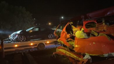 Kayseri'de Ankara-Kayseri Yolu'nda Şiddetli Çarpışma Sonrası Araçlar Bu Hâlde
