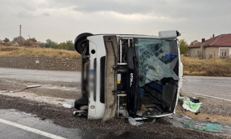 Kırıkkale’de Midibüs Devrildi: 15 Yara Gözünden Bir İş Güvenliği İncelemesi