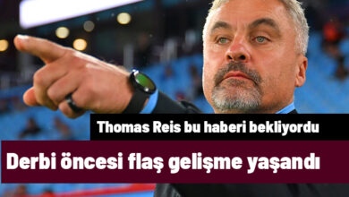 Thomas Reis’in Beklediği An: Derbi Öncesi Flaş Gelişme