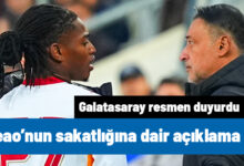 Rafael Leao’nun Sakatlığı: Galatasaray’ın Açıklaması ve Oyuncunun İyileşme Süreci