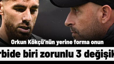 Vincenzo Italiano, Derbide Orkun Kökçü'nün Yerine Hangi Forma Verecek?
