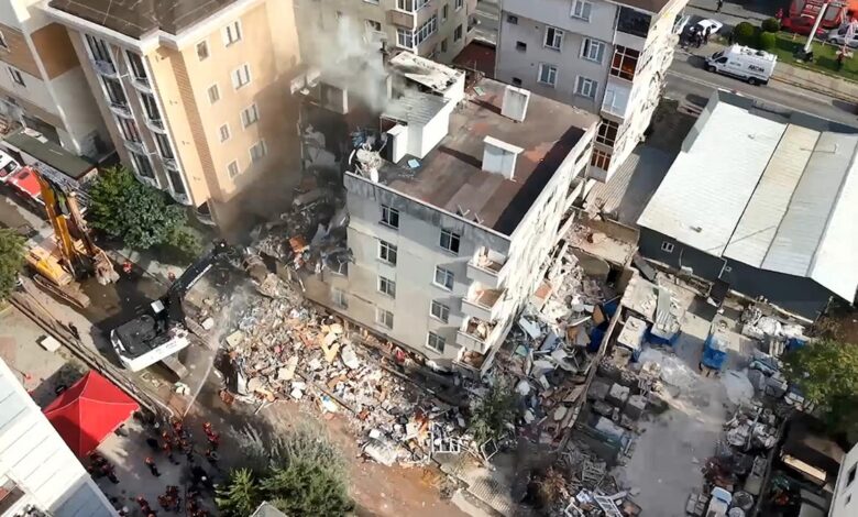 Maltepe’de 7 Katlı Binada Çöküş Sonrası Kayıplar Belirlendi