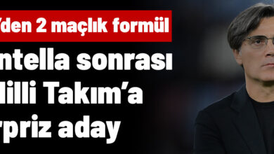 TFF’den A Milli Takım’da Sürpriz Aday: Montella’nın Yerini Kim Alacak?