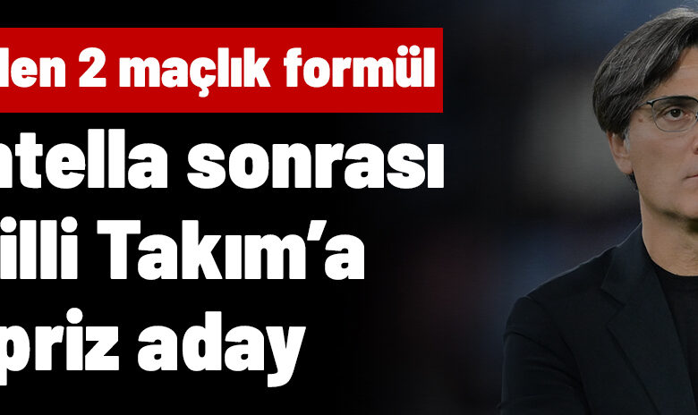 TFF’den A Milli Takım’da Sürpriz Aday: Montella’nın Yerini Kim Alacak?