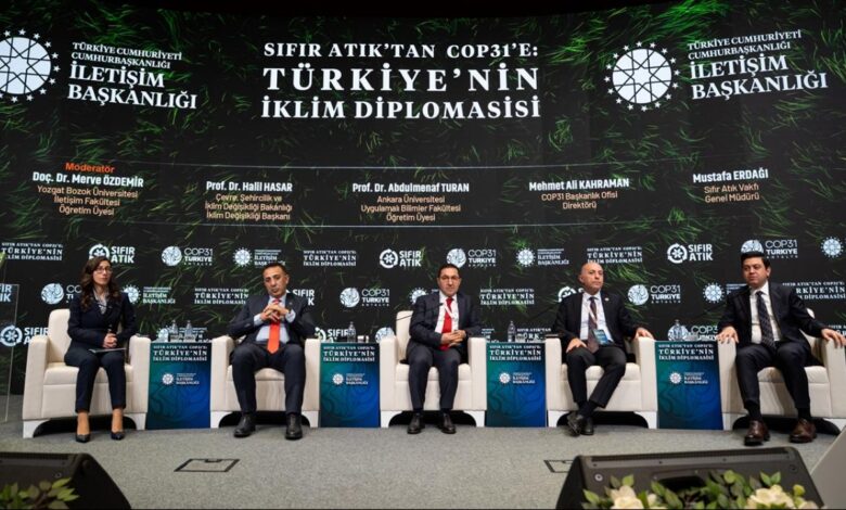 Sıfır Atık'tan COP31'e: Türkiye'nin İklim Diplomasi Paneli