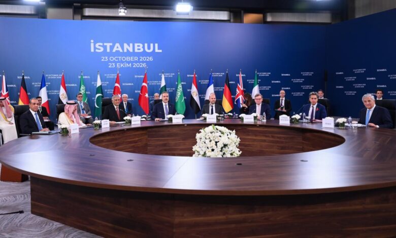 İstanbul’da 8 Dışişleri Bakanının Ortak Açıklaması: Bölgesel Çatışmalara Diyalogla Çözüm