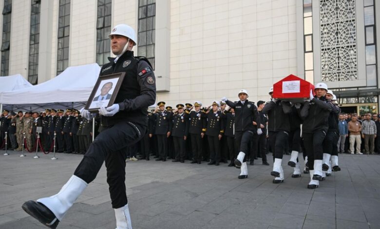 Ankara’da Polis Memurunu Anma Töreni Gerçekleştirildi