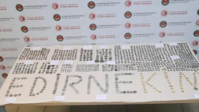 Edirne Sınır Kapılarında 7.160 Parçalık Tarihi Eser Operasyonu