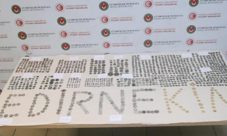 Edirne Sınır Kapılarında 7.160 Parçalık Tarihi Eser Operasyonu
