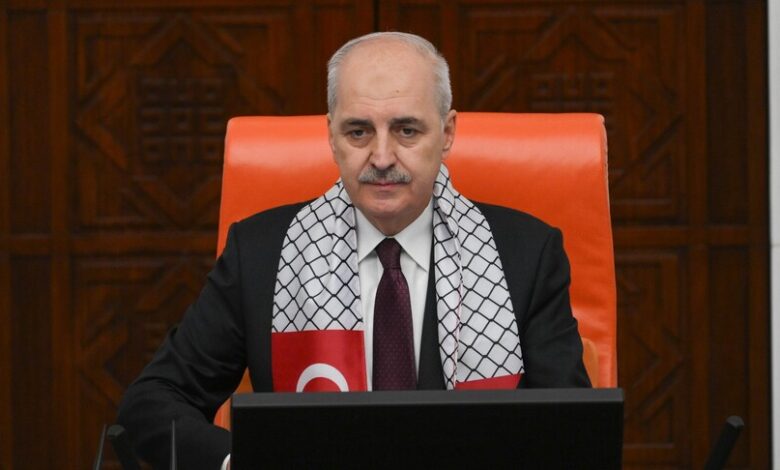 TBMM Başkanı Kurtulmuş: Türkiye, Filistin’in Sesini Duyurmayı Devam Ettirecek