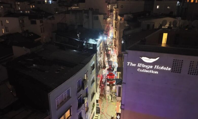 Beyoğlu'nda 6 Katlı Apartmanda Üst Kat Yangını: Ne Kadar Tehlikeli?