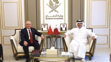 Milli Savunma Bakanı Yaşar Güler, Katar Savunma Bakanı Suud bin Abdurrahman Al Sani ile Görüşme
